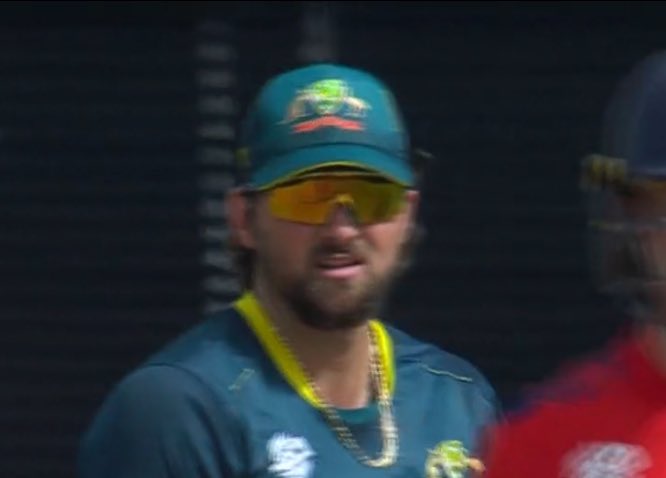 Showing my age here, but Tim David is giving me Macho Man Randy Savage vibes. 
#ENGvAUS