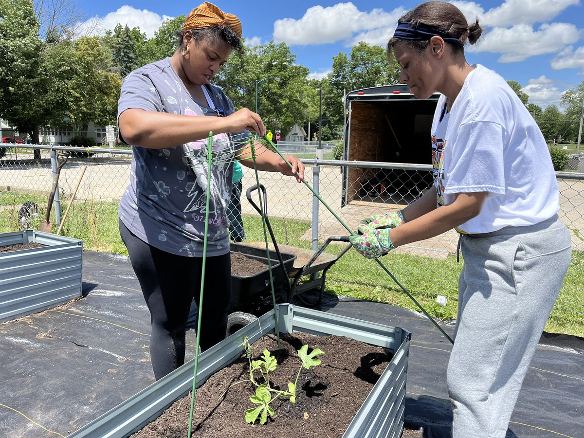 ImaniCanton's tweet photo. Watching my dissertation study expand into a full blown community gardening program is indescribable. ❤️

Can’t wait until harvest time! Today we planted herbs (oregano, basil etc), sweet potato, watermelon, bitter melon, and we will be planting more! https://t.co/aIO43eN709