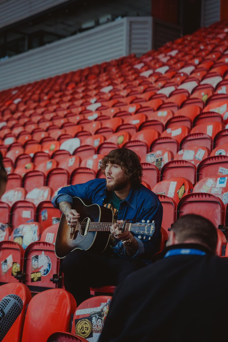 JamesArthur23's tweet photo. We came home… I’m backstage right now at Riverside Stadium about to play the biggest show of my life. Feeling so grateful for the support and love from the fans that has gotten us to this point. See you on the other side! X https://t.co/ogrnLi2vu6