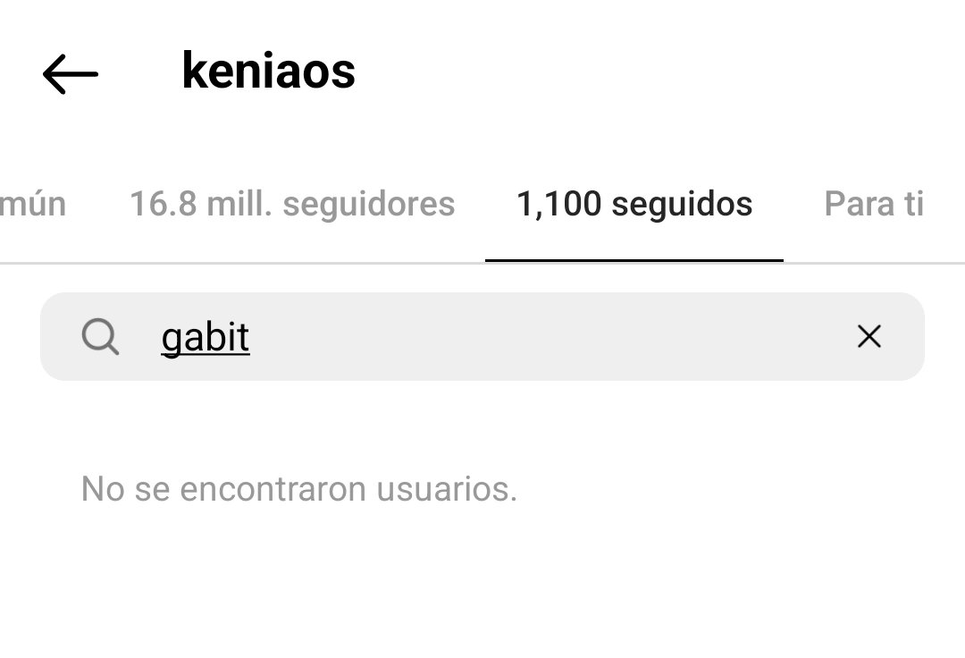 Kenia Os dejó de seguir a Gabito... ahorita les cuento por qué 🤬 ¡CON KENIA NO!