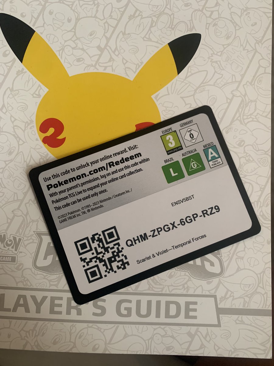 Pokealbey's tweet photo. FREE CODE CARD! https://t.co/HASKofvI8d