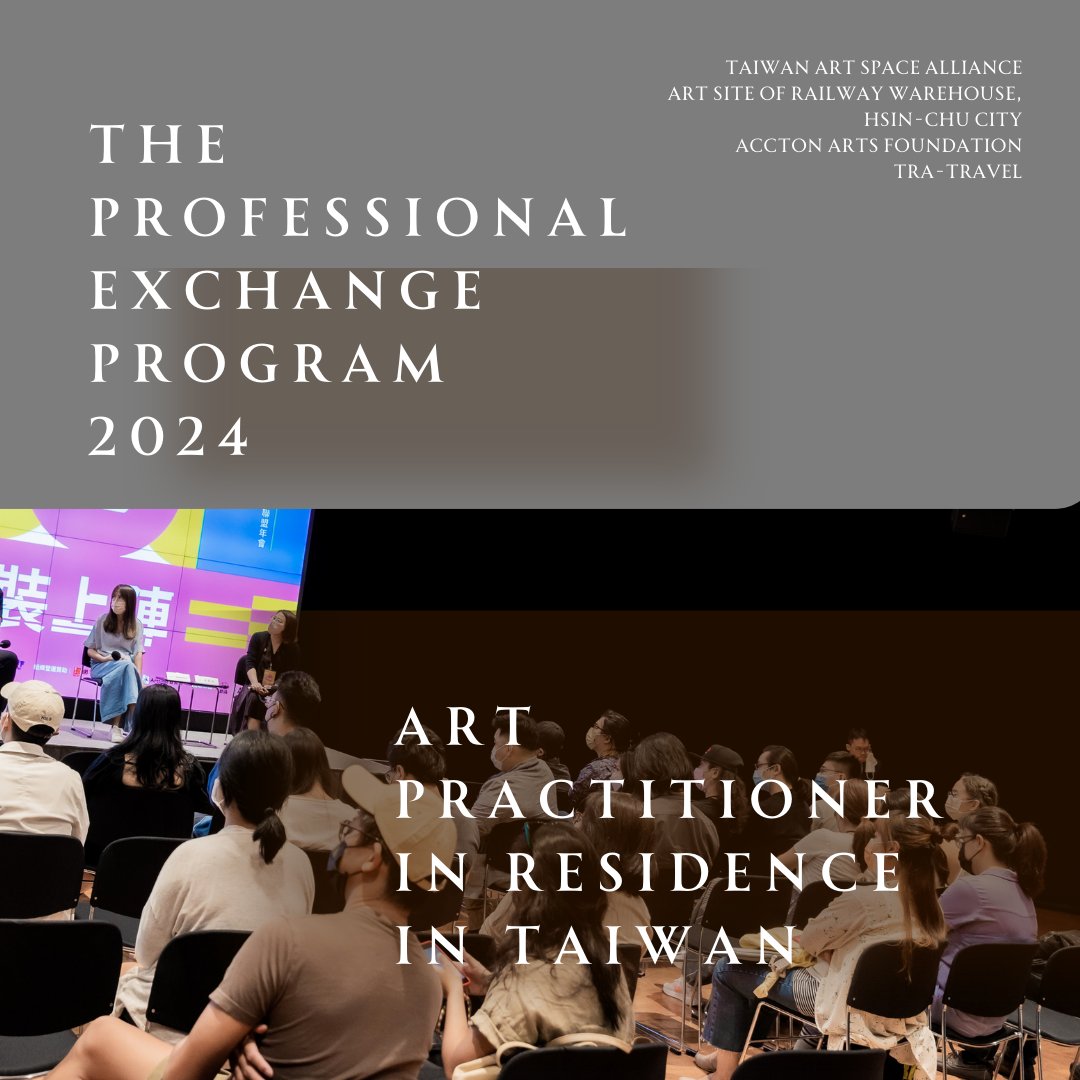 Open Call for Applications: Art and Cultural Practitioners (from Japan), * For more detailed information : drive.google.com/file/d/1r3DyDz…
** We only accept online applications : forms.gle/7b57Kne43EWyC6… 
<a href="/CulturalTaiwan/">Ministry of Culture 🇹🇼</a>