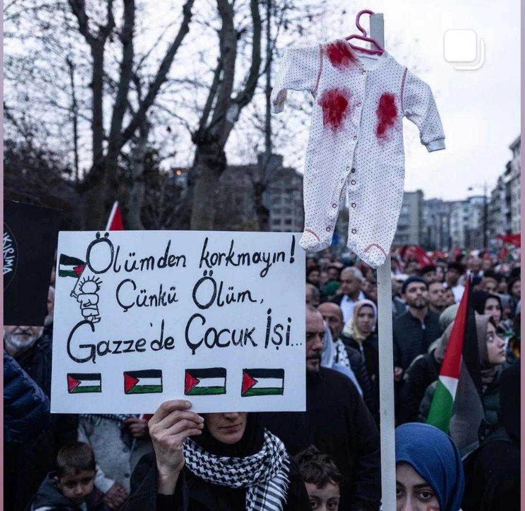 MaideCzk's tweet photo. "Hayır bu gerçek değil olsaydı birileri konuşurdu elbet."#GazzedeKatliam #gazzeşeridi https://t.co/IMT0O91c1k