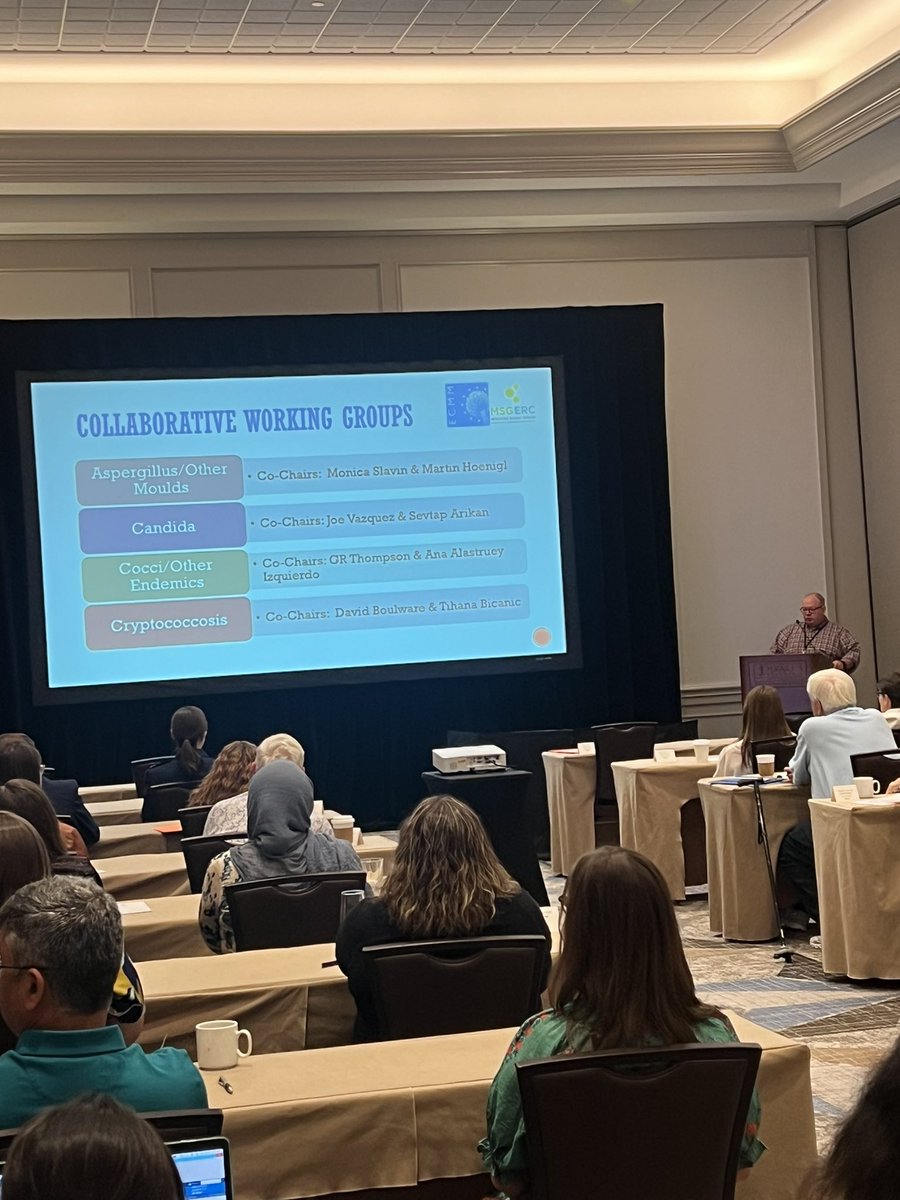 TXIDSociety's tweet photo. Dr. Luis Ostrosky presenting on Medical Mycology updates! #TIDS https://t.co/2832cacY8E