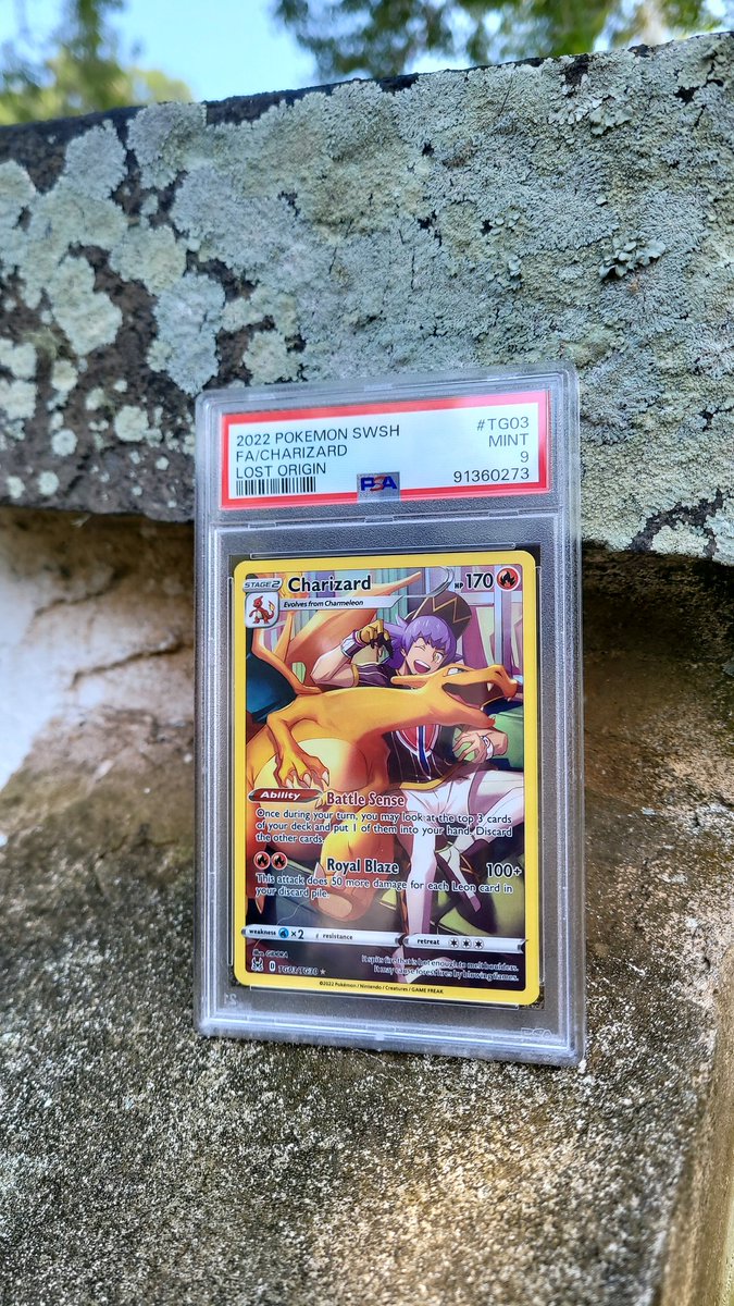 It's been a while!! Let's give away a slab!! Charizard from Lost Origin TG03!! PSA MINT 9!!

               🚨🚨GIVEAWAY🚨🚨

Rules 👇🏼

➡️ Retweet
➡️ Share your favorite Pokémon gif below
➡️ Tag a Poké-Pal (optional) 🙌🏻

Time winner announced via Twitter Picker: Tuesday 11JUN2024