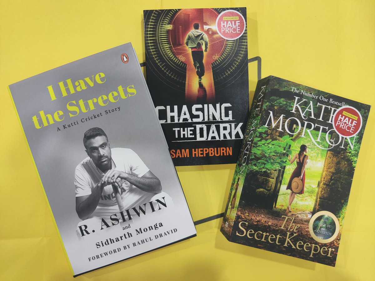 pShamika3's tweet photo. New additions to my shelf 📚🫶🏻

Especially eager to read @ashwinravi99 new book! 

A well spent weekend at @crossword_book https://t.co/JAnIrQGi2A