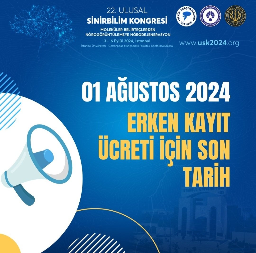 #usk2024 #usk #ulusalsinirbilimkongresi #beyinarastirmalaridernegi 
usk2024.org