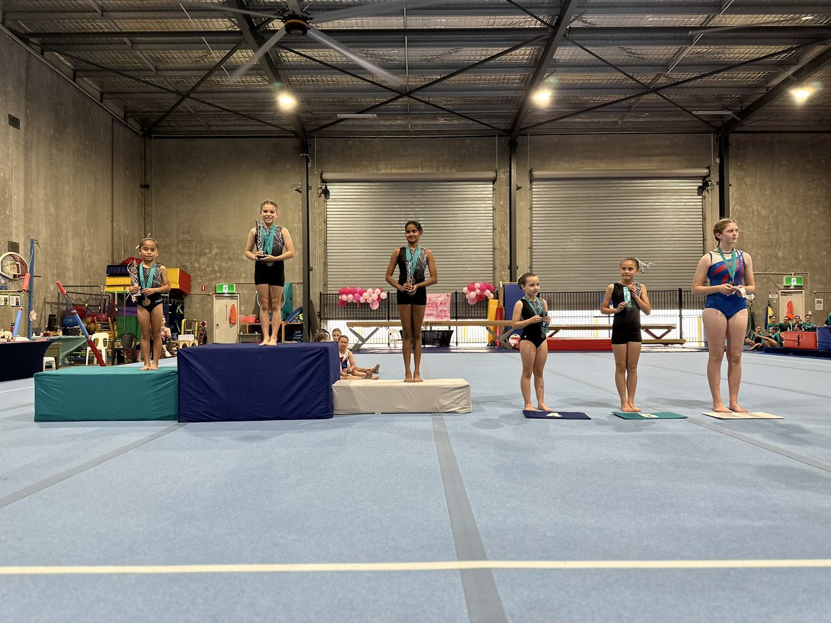 NWGMountIsa's tweet photo. Our Pre-3’s Impressed us all today with amazing performances and smiles! 

They took to the podium across all apparatus. Congratulations girls ⭐️⭐️

⭐️NWG Pre-Level 3 - 1st Overall Team

#nwgmountisa #northwestgymnastics https://t.co/zdvfQptfK8