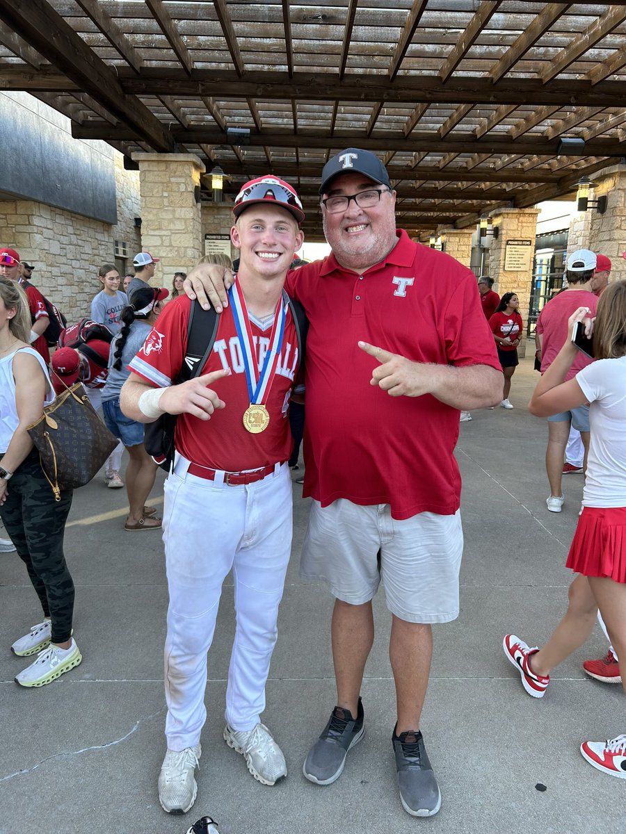 Mike_Zierlein's tweet photo. When you coach you get to make special relationships….this one right here is one for life…an amazing young man who has always been a champion and now it’s official….. so proud of @KobyFosher https://t.co/Q2JzcSALOU