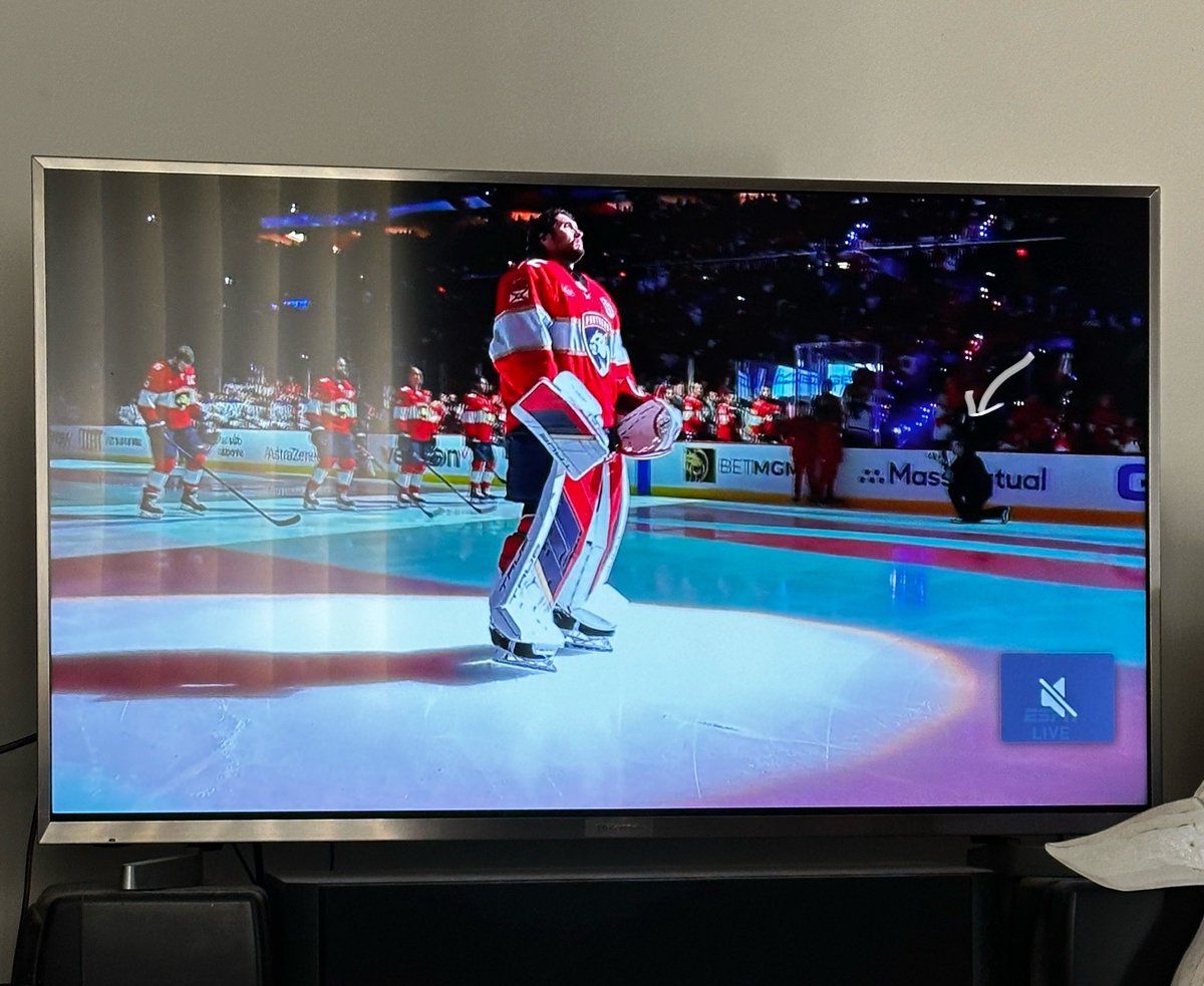 Getting ready for Game 1 of the <a href="/NHL/">NHL</a> <a href="/StanleyCup/">The Stanley Cup</a> Final at 10am Sunday here in Australia &amp; I've already spotted my good mate <a href="/Dave_Sandford/">🐻‍❄️ Dave Sandford 🦌</a> on the ice, shooting his 26th Stanley Cup Final <a href="/RichEisenShow/">Rich Eisen Show</a> <a href="/espn/">ESPN</a>