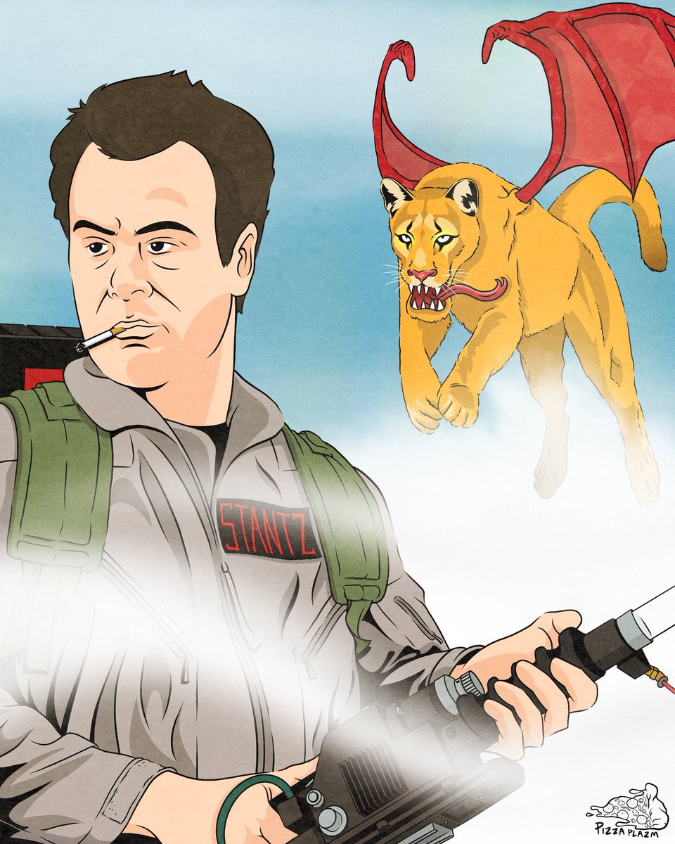 PizzaPlazm's tweet photo. Happy #GhostbustersDay https://t.co/9glipfWIX6