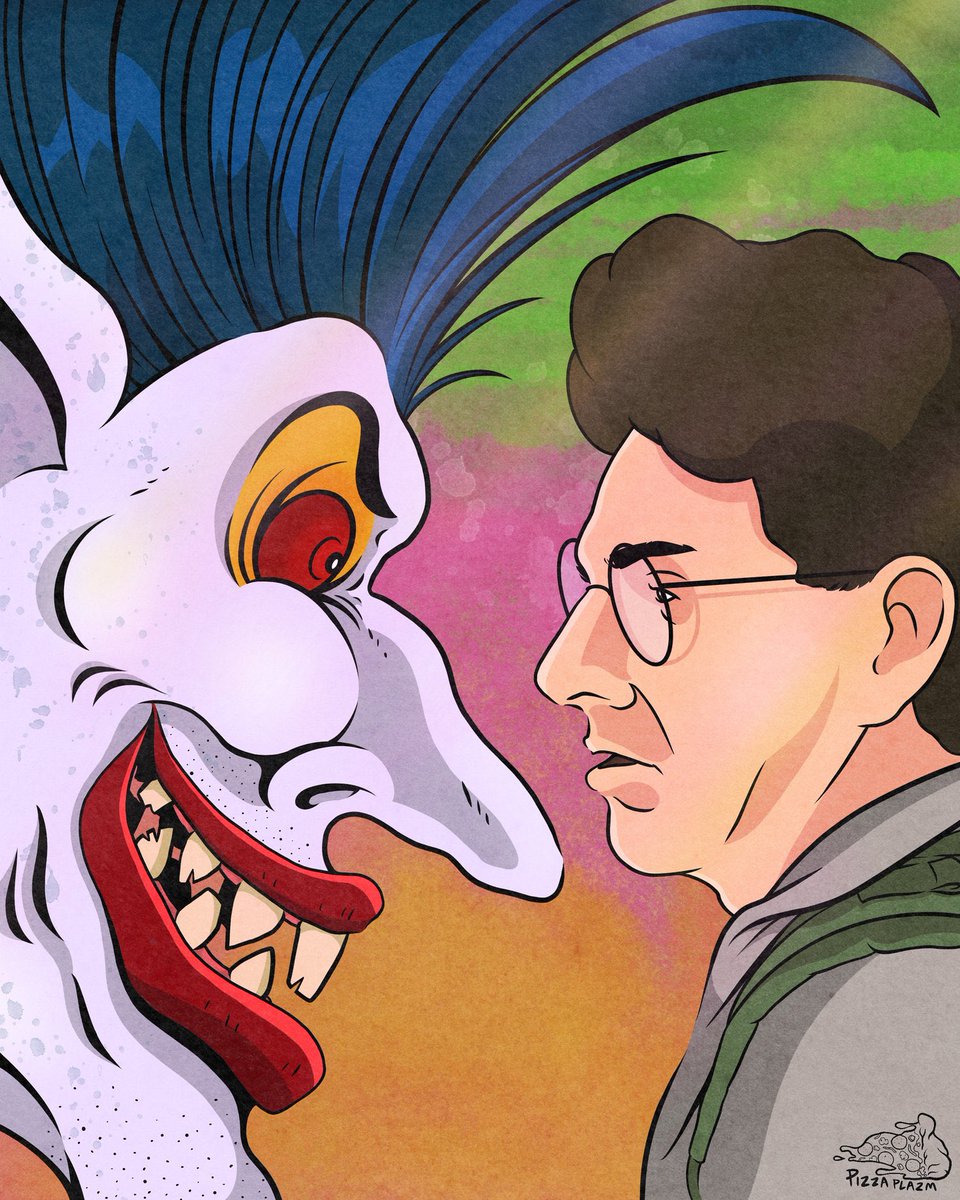PizzaPlazm's tweet photo. Happy #GhostbustersDay https://t.co/9glipfWIX6