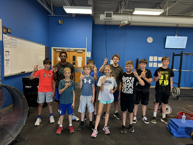 Massive shout out to all of these athletes for showing up week 1! Big time shout out to Coach K for leading the first week of Weights! 50+ Athletes all week long committed to getting better!