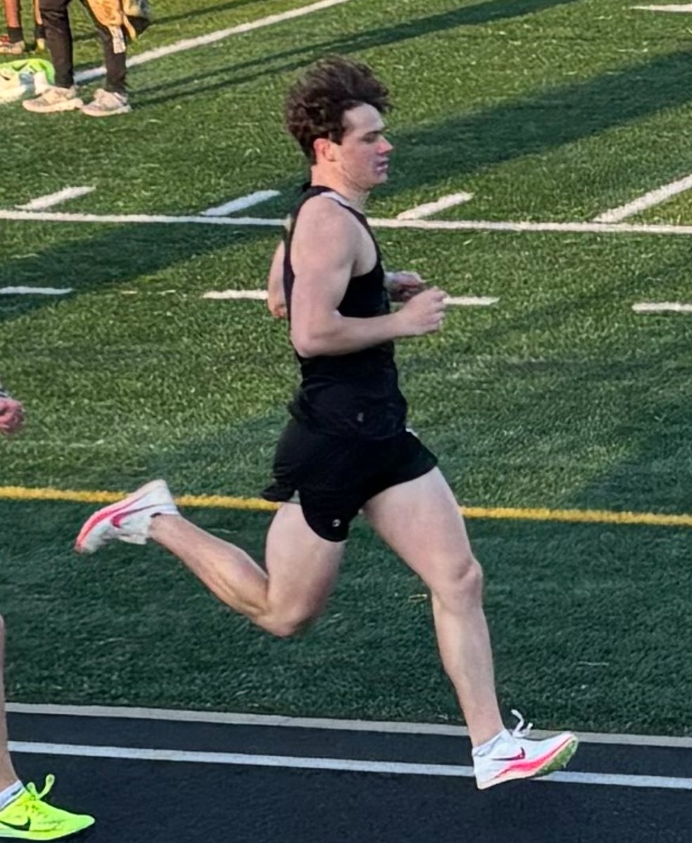 Jack Ulrich of Waconia finishes 5th in 800 at State. #NickleDickle3on3Legend