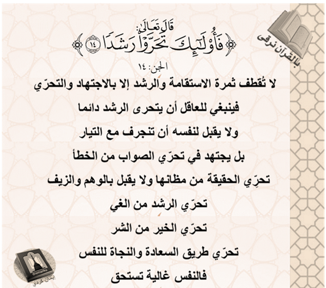تأملات قرآنية إيمان كردي