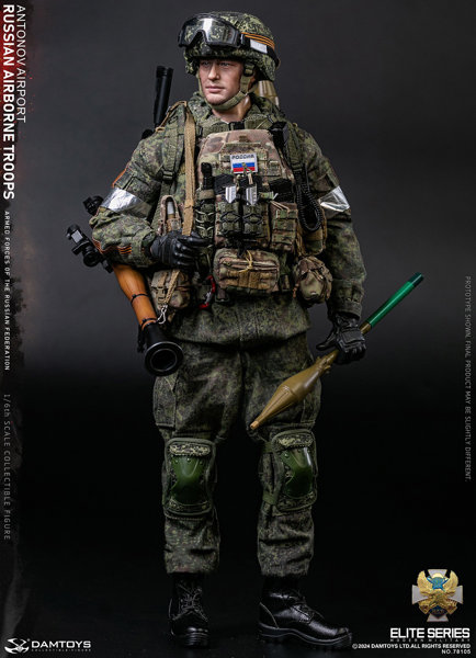 1/6 エリートシリーズ ロシア空挺部隊 アントノフ空港 シニア ライフルマン DAMTOYS 1/6 ロシア空挺部隊 アントノフ空港 シニアライフルマン 78105