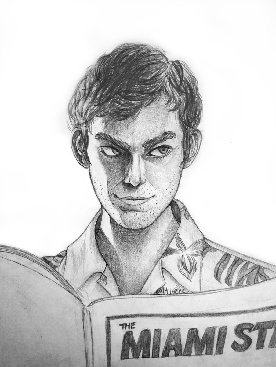 The Dark Passenger 

to meio viciada em dexter então desenhei ele 👇