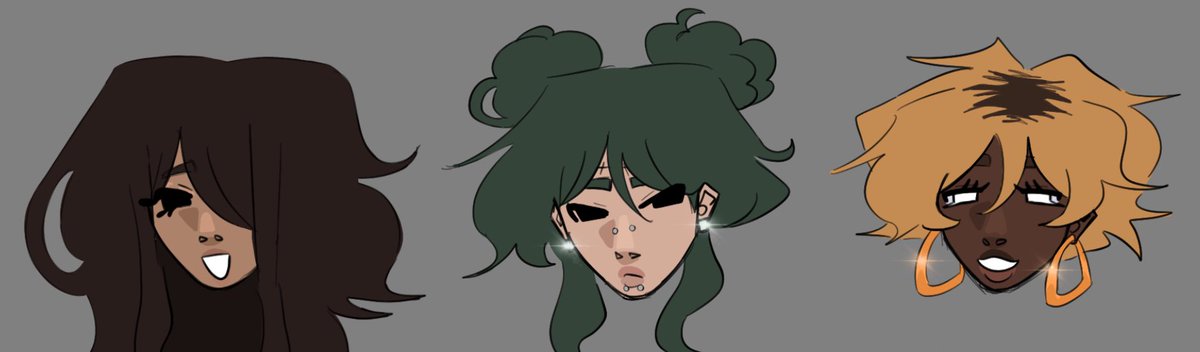STILLB0RN666's tweet photo. ehhh these are lazy i didn’t even draw kendras hair dyed https://t.co/5cgZb0L1PU