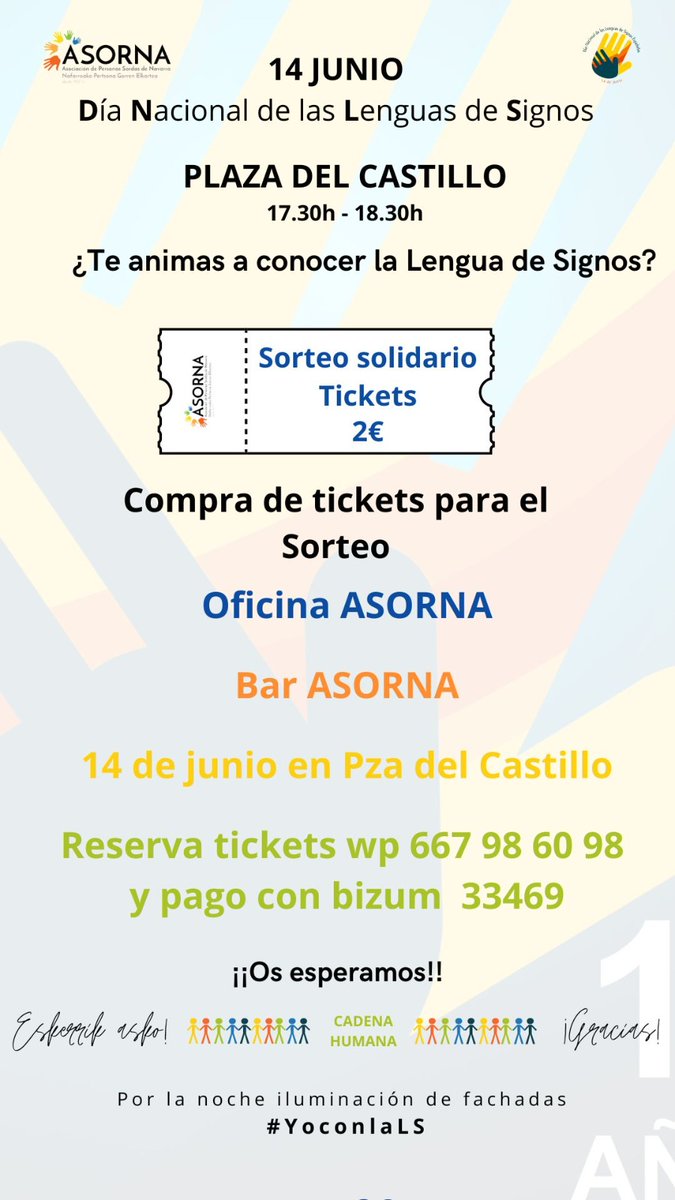 Sorteo Solidario gracias a la colaboración de locales y comercios. 2€ boleto. Todos los premios en la web asorna.org/2024/05/31/sor…
#yoconlalse #14jn #dnlse