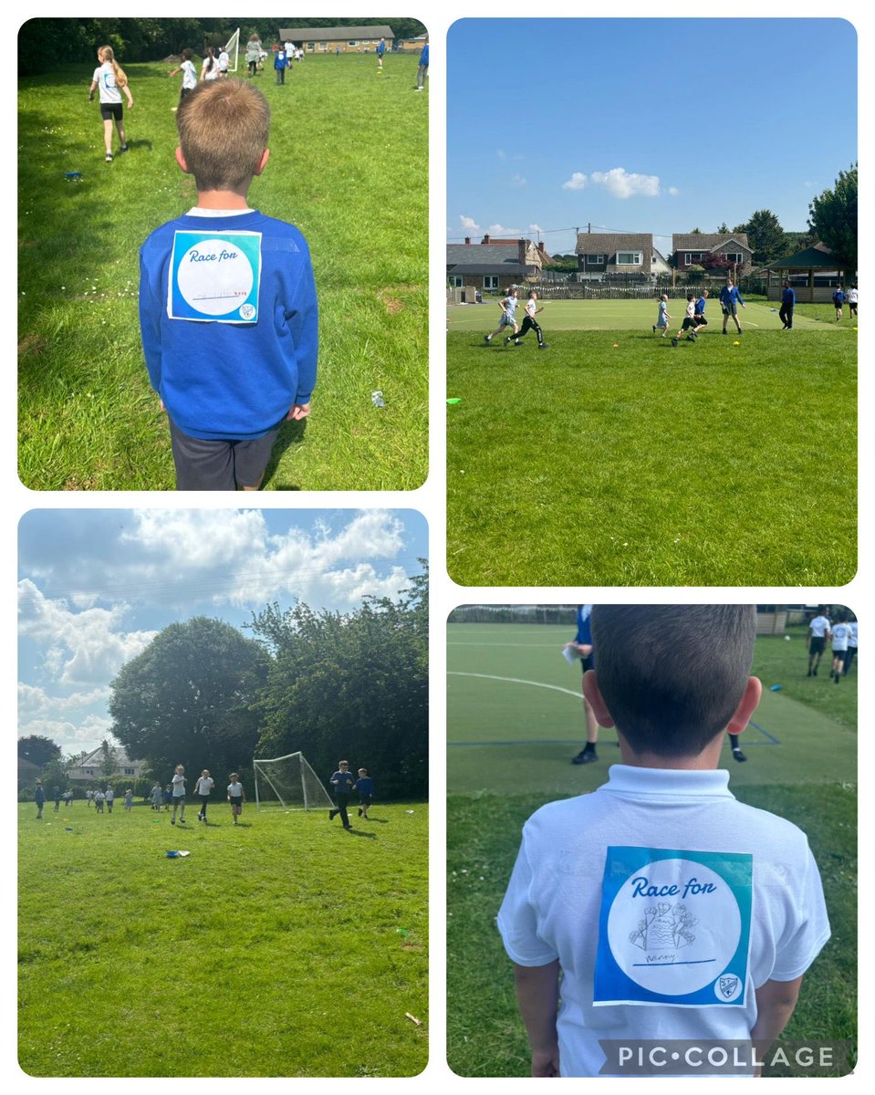 Maple class showed amazing determination running in our fun run for ⁦<a href="/CR_UK/">Cancer Research UK</a>⁩ this week.