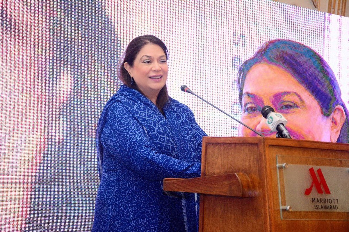 SeharKamran's tweet photo. Participated in the #NCSW launch event for the National Media Fellowship on Women's Rights. It was an exceptional initiative spearheaded by @ncswpk Chairperson @NilofarBkhtiar, in partnership with @UNFPA and @CEJatIBA. 
The fellowship program aims to equip journalists with the necessary skills to report on sensitive issues with professionalism and ethical standards. The #UNFPA Country Representative @ShabanehLuay emphasized the commitment to advancing gender equality and women's empowerment through strategic partnerships. This initiative is a shining example of driving social change and ensuring a brighter future for all women in Pakistan. Let's continue to support #WomenEmpowerment and work towards achieving Sustainable Development Goal 5 (#SDGs5) by ending the digital gender divide, putting an end to child marriage, combating gender-based violence (#GBV), and promoting gender equality. Together, we can create a world where every individual has equal opportunities and rights. 🌟
#EndDigitalGenderDivide #EndChildMarriage #GenderEquality #Population
