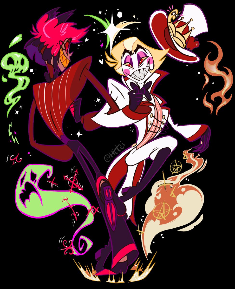 🦌🍎🐍Day 6: Dance

Are they danceing or fighting who can tell....
#radioapple #radioappleweek #radioappleweek2024
#alastor #lucifer #hazbinhotel #alastorxlucifer
