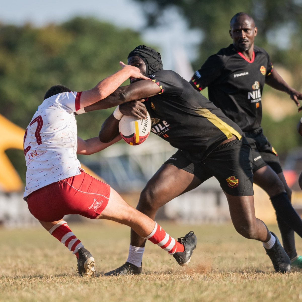 Uganda Rugby Union (@ugandarugby) on Twitter photo First Leg Pictorial Kings Park Arena. First Leg Pictorial Kings Park Arena.