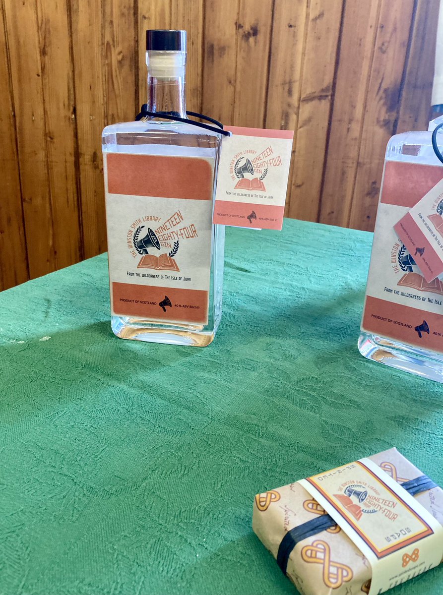 Islay Book Festival (@islaybookfest) on Twitter photo We were at the launch of The Winston Smith Library of Victory and Truth in Jura Village Hall tonight to celebrate the 75th anniversary of Orwell’s 1984, and what a fantastic event it was! #IBF24 guest author <a href="/LesWils46219697/">Les Wilson</a> read an extract from his book Orwell’s Island, and… We were at the launch of The Winston Smith Library of Victory and Truth in Jura Village Hall tonight to celebrate the 75th anniversary of Orwell’s 1984, and what a fantastic event it was! #IBF24 guest author <a href="/LesWils46219697/">Les Wilson</a> read an extract from his book Orwell’s Island, and…