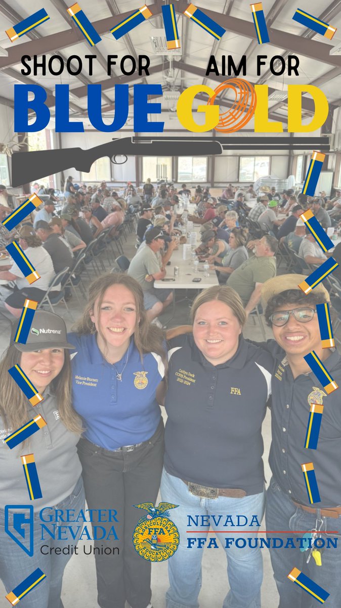 Our hearts are full! 💛💙 
We’re so thankful for the amazing group of people that came out to support Nevada FFA!