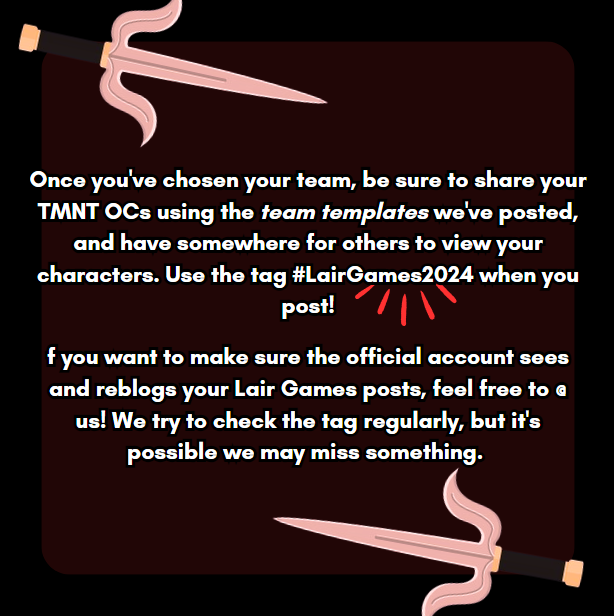 TMNTLairGames's tweet photo. (1/2) Made By our lovely social media poster @buxieeee!
#LairGames2024 
#tmnt #tmntidw #tmnt1987 #tmnt2003 #tmnt2007 #tmnt2012 #tmnt2014 #tmnt2018 #riseofthetmnt #rottmnt #riseoftheteenagemutantninjaturtles #tmntsonas #tmntoc #turtlesona #risesona #tottmnt #mutantmayhem #tmnt2023 https://t.co/o5EBLTZPn1