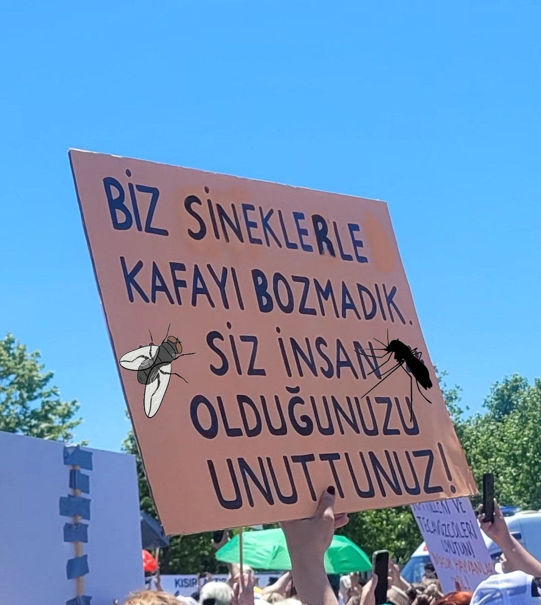 "İlaçlamak" diye yumuşattığınız bu şiddet yarın masum çocuklara ve savunmasız kadınlara yöneldiğinde bunun yükü altında ezilirsiniz unutmayın!

Daha aydınlık ve umut dolu bir geleceği birlikte inşa edebilelim. #SokakBöcekleriSahipsizDeğil