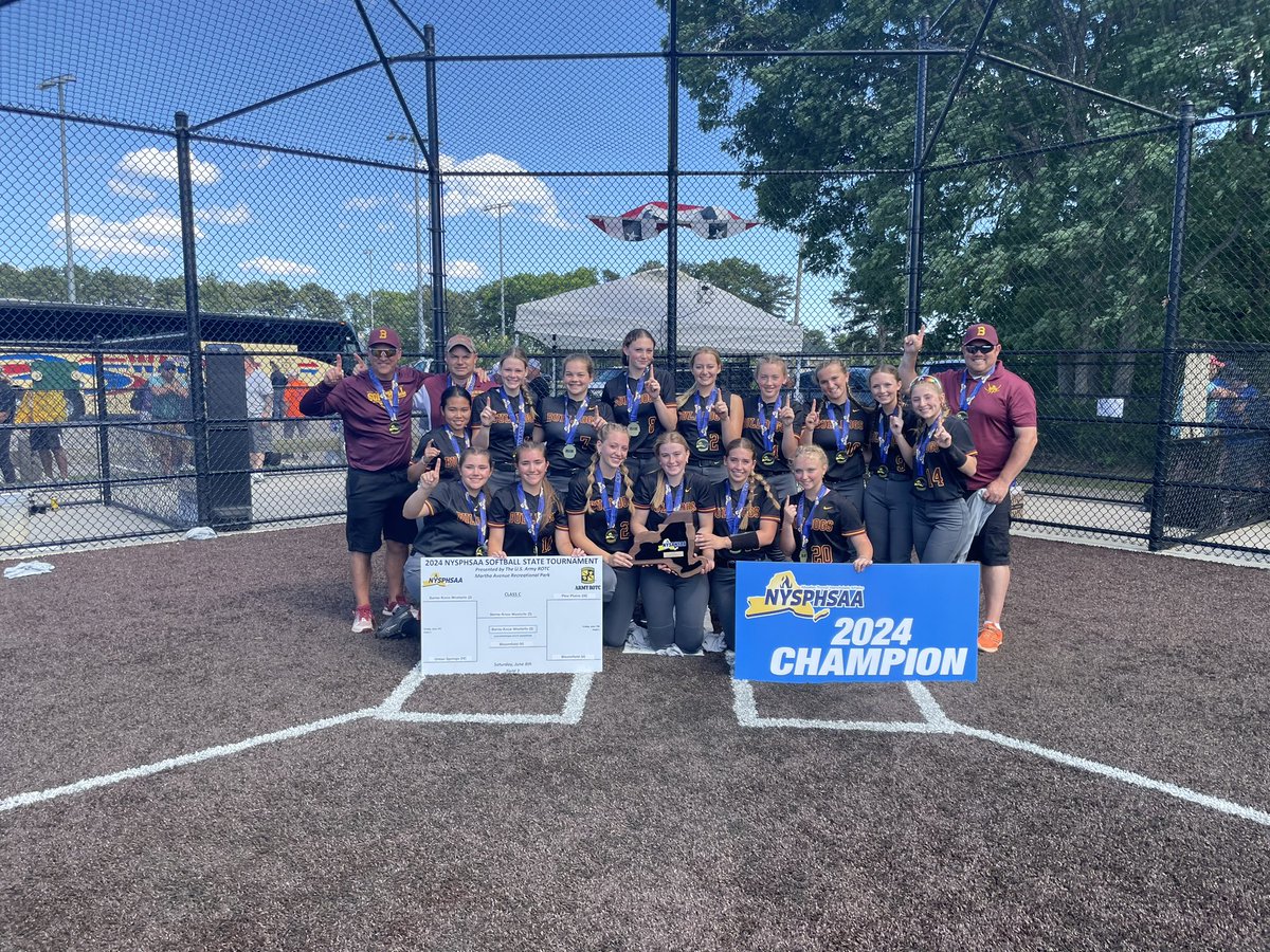 TheTG3's tweet photo. Your 2024 New York State class C softball champions! https://t.co/9Ie8bP6mlJ