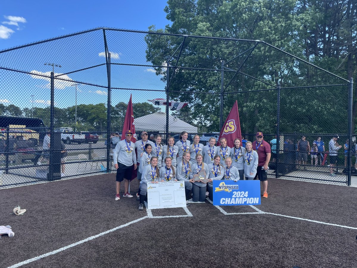 TheTG3's tweet photo. Your 2024 New York State class C softball champions! https://t.co/9Ie8bP6mlJ