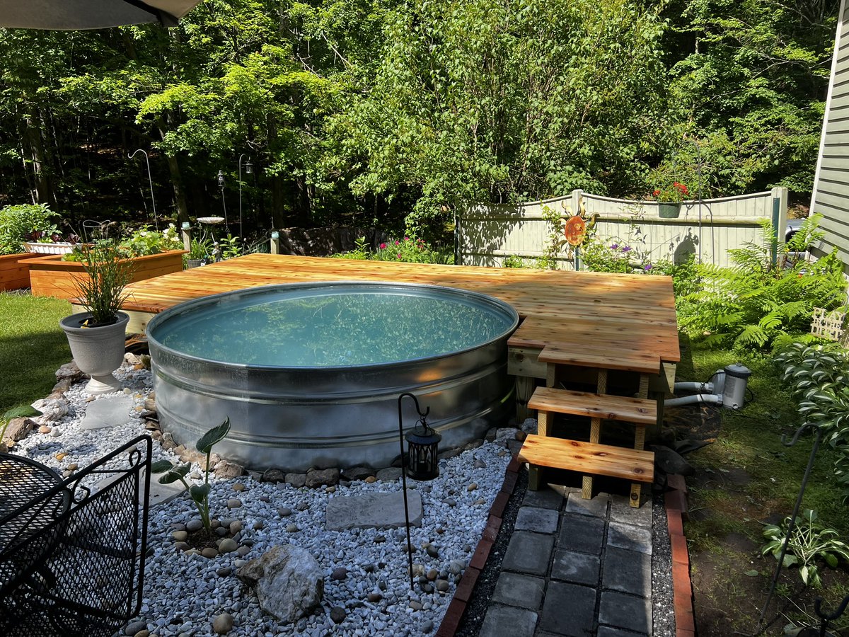 Finished my Red Neck pool! 🤣