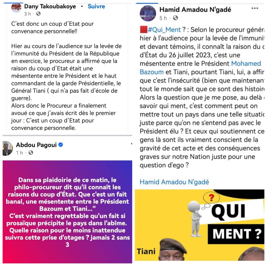 Ils sont la preuve vivante que l'exil mental existe!!!
Il est clair maintenant que votre acharnement sur APRIM c'était juste pour amuser la galerie et chercher à diviser le parti qui a fait de votre gourou PRN