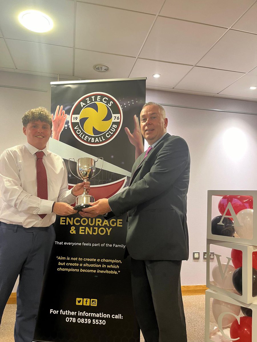 Clubperson of the year Chris Hamilton