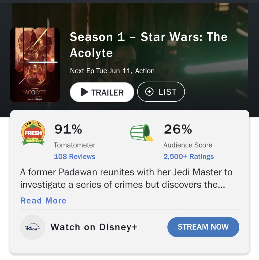 This is so baffling to me. This show is actually really good so far.