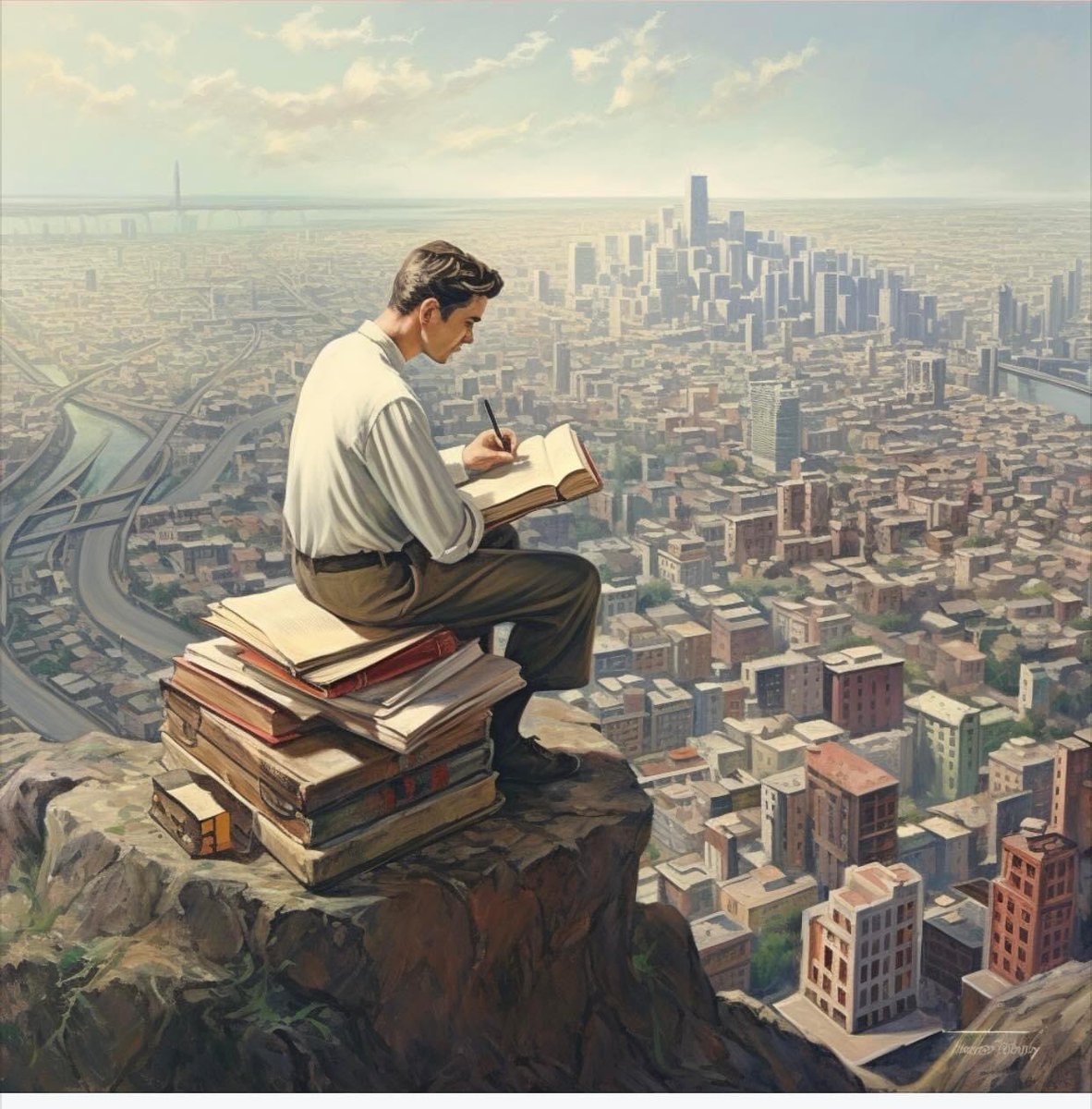 انا اقرأ .. إذا أنا أحيا
علي حسين 

في ظهيرة يوم ممطر من شهر تشرين الثاني عام 1895، وقف أوسكار وايلد بانتظار القطار الذي ينقله الى السجن، كان قد حكم عليه بالأشغال الشاقة لمدة عامين بتهمة الأفعال الفاضحة، شاهد المارة الكاتب الشهير مكبل اليدين، في السجن تمت مراعاة مكانته فكلف بمهمة