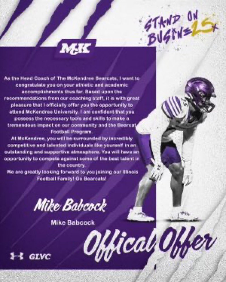 After a great talk with @MK_CoachMiller and <a href="/CoachHoleton/">Nick Holeton</a> I am blessed to receive an offer from Mckendree University