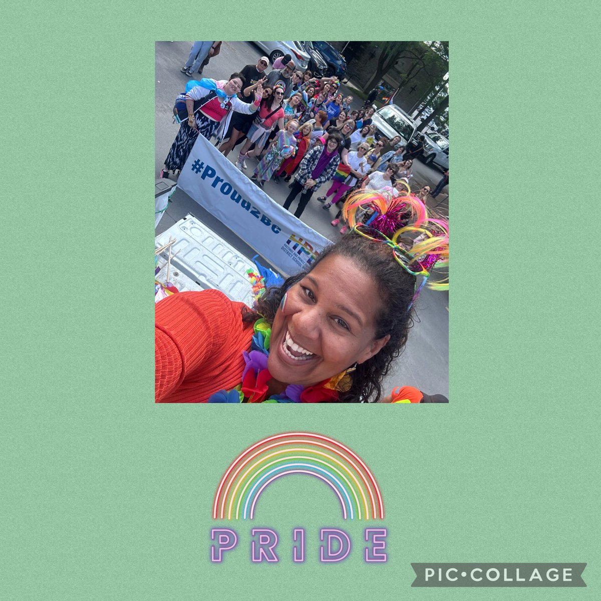 The Belleville Pride 🌈 Parade gets bigger &amp; better EVERY year!! 
#ally
