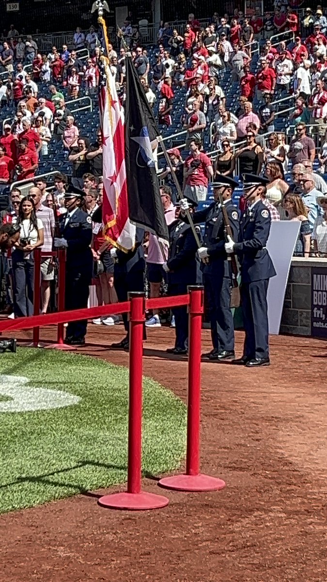 VA-821 SFJROTC (@va821) on Twitter photo Another awesome opportunity, as our Color Guard team proudly presented the Colors at today's MLB game <a href="/NationalsPark/">Nationals Park</a>!
<a href="/APSCareerCenter/">Arlington Career Center</a>
#APSisAwesome Another awesome opportunity, as our Color Guard team proudly presented the Colors at today's MLB game <a href="/NationalsPark/">Nationals Park</a>!
<a href="/APSCareerCenter/">Arlington Career Center</a>
#APSisAwesome