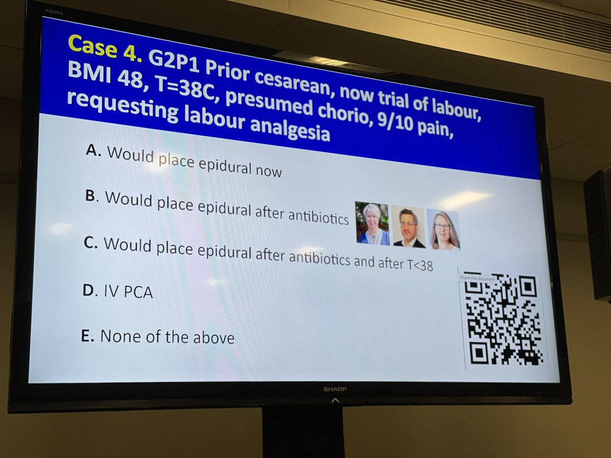 MoEissaMD's tweet image. Amazing session moderated by @antonchau1 on the Obstetrics anesthesia expert panel, featuring @Dolores_McKeen, Paul Weiczorek and Roanne Preston!! @CASUpdate @CAS_OBSection @ObAnesDigest