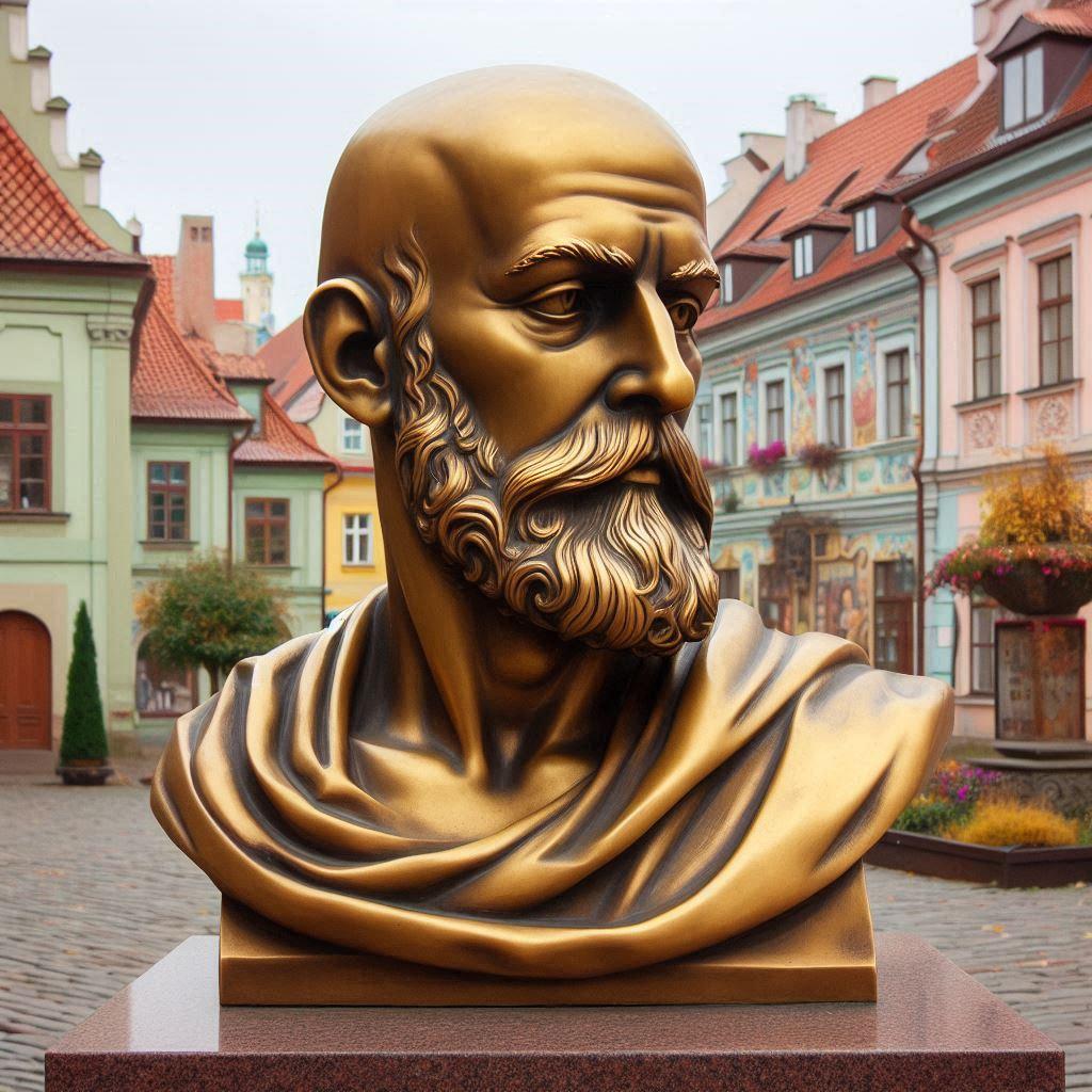 As bald as brass #dailydumbpuns #dumbpuns #dumb #pun #ai #art