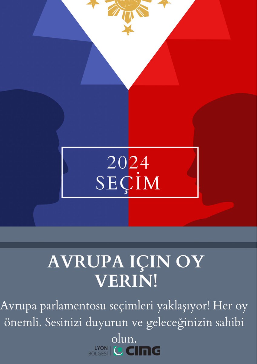 Avrupa için oy verin!

Avrupa parlementosu seçimleri yaklaşıyor! Her oy önemli. Sesinizi duyurun ve geleceğinizin sahibi olun.

#OyVer #AvrupaSeçimleri 
#OyumÖnemli