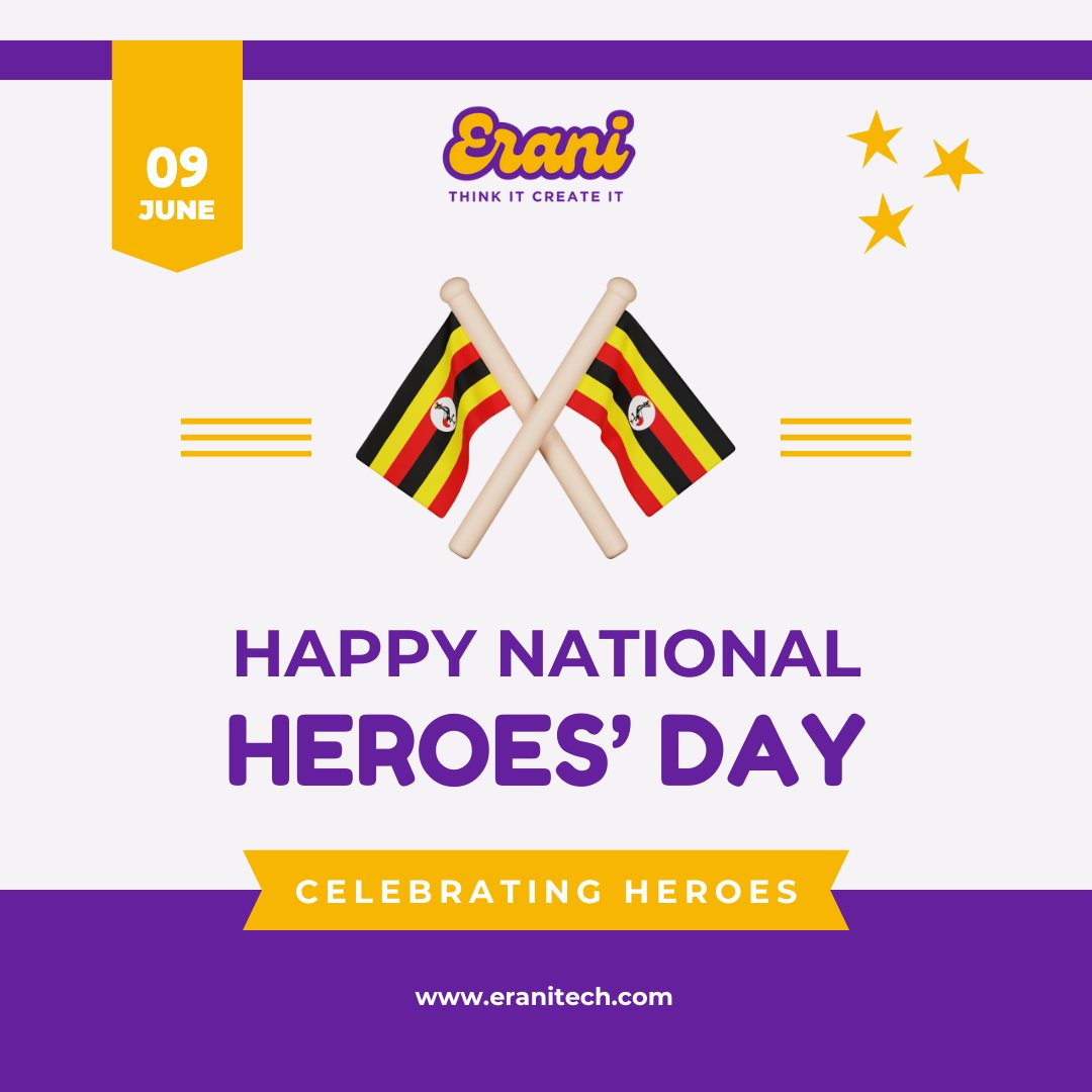 EraniTech's tweet photo. Honoring courage and bravery. Happy Heroes' Day! #heroes #heroesday #ugandaheroes #ugandaheroesday https://t.co/ALiPbDfur3