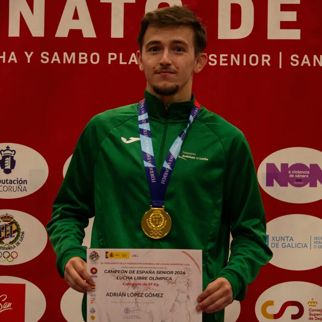 lucha_esp's tweet photo. 👑 ¡Campeones LO de España '24! 🇪🇸 ⬇️

5️⃣7️⃣KG Adrián López
6️⃣1️⃣KG Alexei Álvarez
6️⃣5️⃣KG Carlos Álvarez
7️⃣0️⃣KG Denis Kodakov
7️⃣4️⃣KG Pablo Díez
7️⃣9️⃣KG Timur Yosov
8️⃣6️⃣KG Gabriel Iglesias
9️⃣2️⃣KG Sultan Kopbayev
9️⃣7️⃣KG Aimar Alzón
1️⃣2️⃣5️⃣KG Moisés Pérez

📸 @lucha_esp

#Wrestling https://t.co/3sqySn8kuY