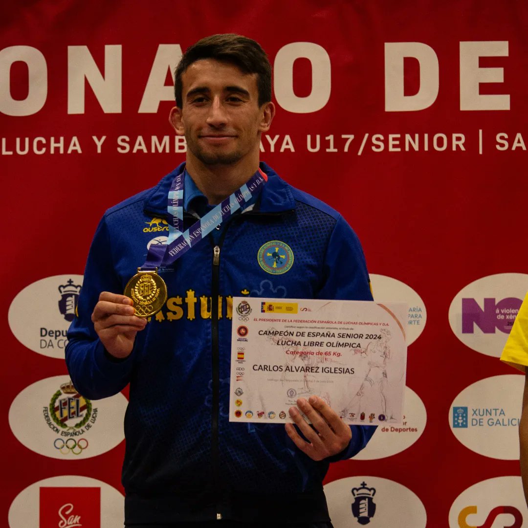 lucha_esp's tweet photo. 👑 ¡Campeones LO de España '24! 🇪🇸 ⬇️

5️⃣7️⃣KG Adrián López
6️⃣1️⃣KG Alexei Álvarez
6️⃣5️⃣KG Carlos Álvarez
7️⃣0️⃣KG Denis Kodakov
7️⃣4️⃣KG Pablo Díez
7️⃣9️⃣KG Timur Yosov
8️⃣6️⃣KG Gabriel Iglesias
9️⃣2️⃣KG Sultan Kopbayev
9️⃣7️⃣KG Aimar Alzón
1️⃣2️⃣5️⃣KG Moisés Pérez

📸 @lucha_esp

#Wrestling https://t.co/3sqySn8kuY