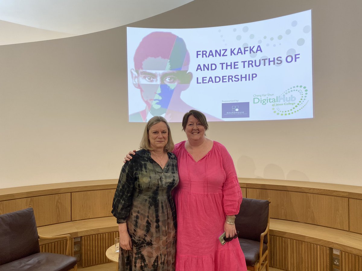 Elisabeth Chapple (@elisabethchappl) on Twitter photo Congratulations to <a href="/TomkinsLeah/">Dr Leah Tomkins</a> on the successful launch of her excellent book Franz Kafka and the Truths of Leadership. Great interview with <a href="/ShelaghFogarty/">Shelagh Fogarty</a> - lessons for us all on leadership, politics and language. Congratulations to <a href="/TomkinsLeah/">Dr Leah Tomkins</a> on the successful launch of her excellent book Franz Kafka and the Truths of Leadership. Great interview with <a href="/ShelaghFogarty/">Shelagh Fogarty</a> - lessons for us all on leadership, politics and language.