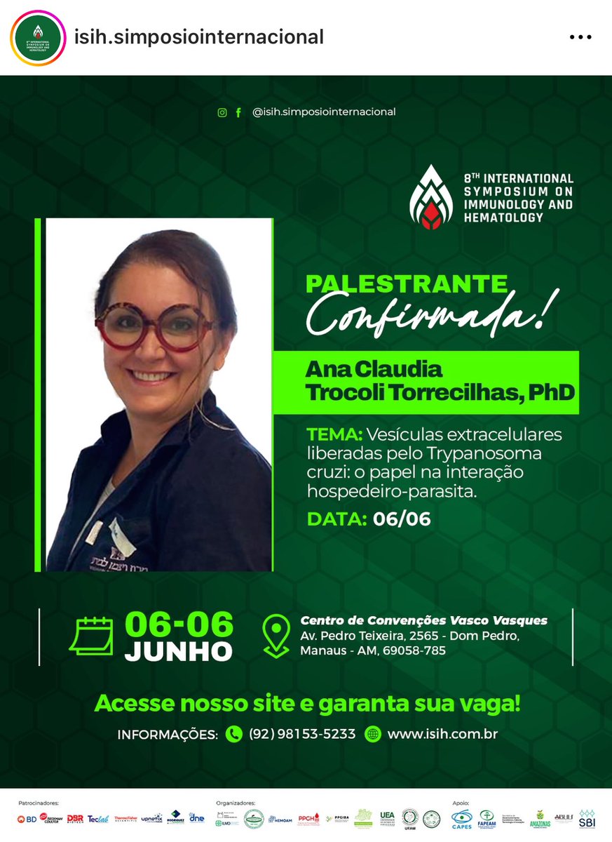 Amazing meeting #brazilianscience#extracellularvesicles