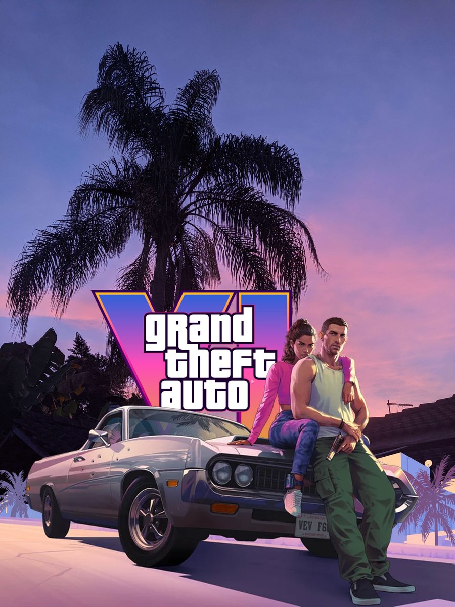 fredzin08's tweet photo. 🚨 NOVA ARTE PROMOCIONAL DO GTA 6 KKKKKKKKKKKKKKKKKKKKKKK MUITO BOM https://t.co/EbUpl9wiKt